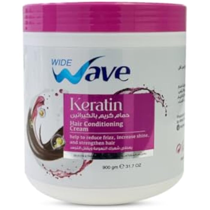 Wide Wave Keratin Hair Conditioning Cream 900G - Image 1